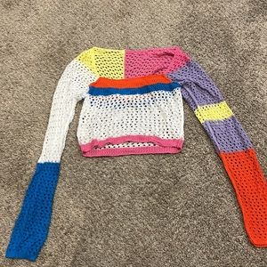 Bathing suit cover up/summer top multi colored Size medium